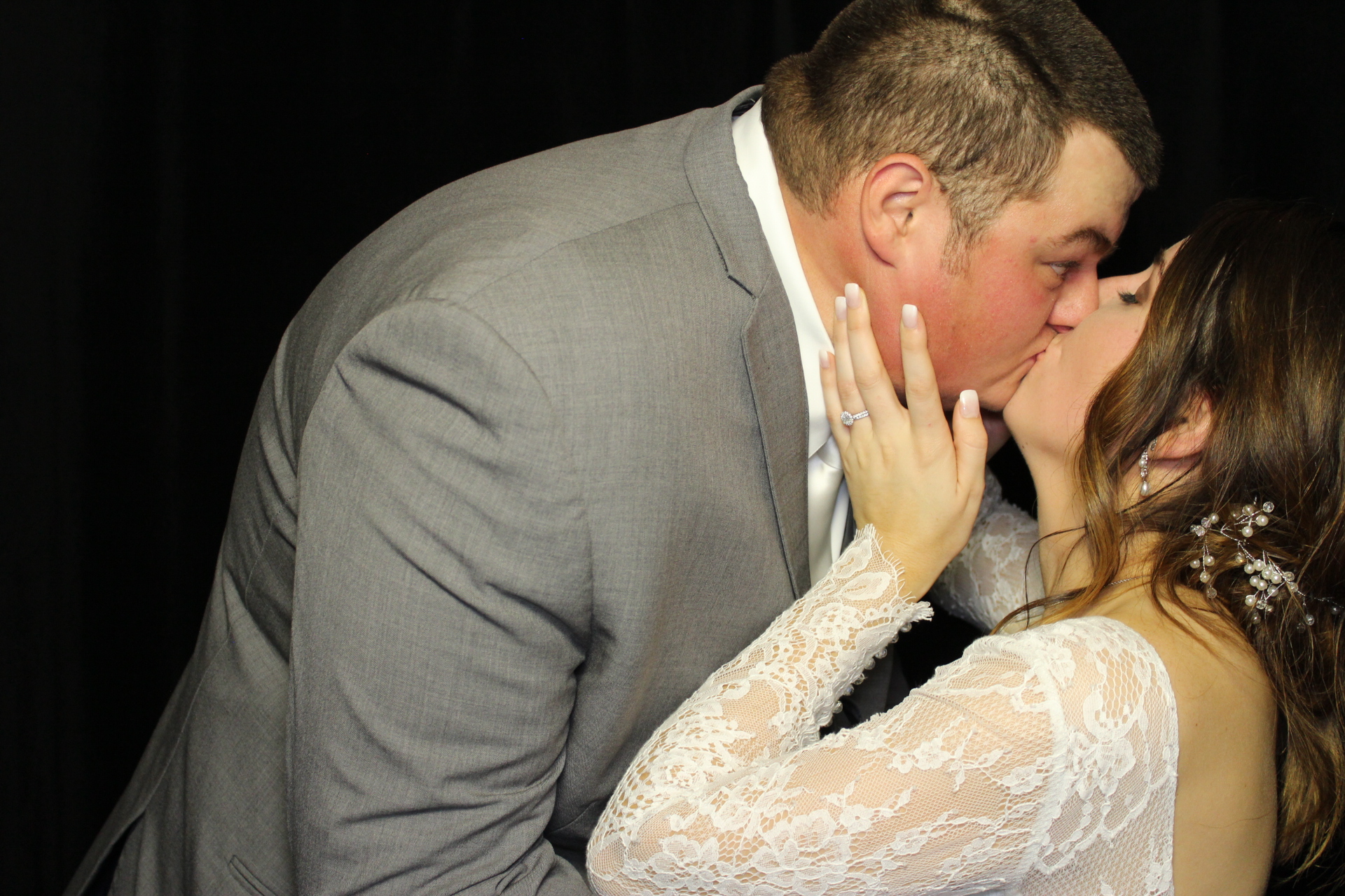 Michala Binkly & Nathan Hall Wedding Reception | View more photos from the event at gallery.photoboothcincy.com/u/PhotoBoothCincy/Michala-Binkly-Nathan-Hall-Wedding-Reception